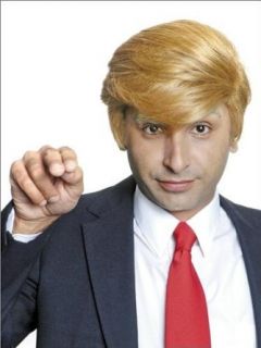 Donald Trump Costume Wig by Character Line Wigs Clothing