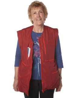 Rufus Roo The BIG Pocket Travel Vest in RED Red Zip   Medium Size  Life Jackets And Vests  Sports & Outdoors