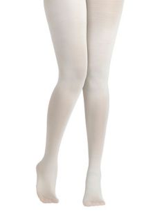 Layer It On Tights in Ivory  Mod Retro Vintage Tights