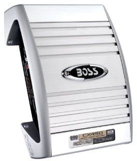Boss CX450 Chaos Exxtreme MOSFET Bridgeable 2 Channel Power Amplifier  Vehicle Multi Channel Amplifiers 