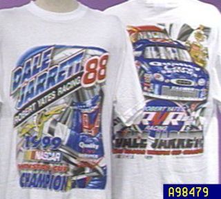 Dale Jarrett 1999 Winston Cup Champion T shirt —