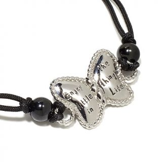 Michael Anthony Jewelry® Inspirational Charm Adjustable Cord Bracelet
