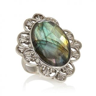 Himalayan Gems™ Bold Labradorite Sterling Silver Ring