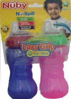 Nuby BPA FREE Gripper Cup Girl Colors   2 pk  Baby Drinkware  Baby