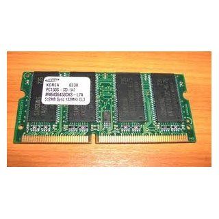 Samsung   Samsung 512MB PC133 CL3 Laptop SODIMM Memory M464S6453CKS L7A Computers & Accessories
