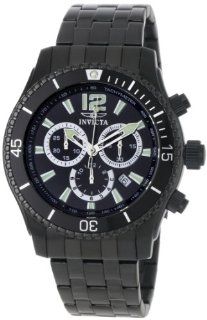 Invicta Men's 0624 Invicta II Chronograph Black Ion Plated Stainless Steel Watch Invicta Watches
