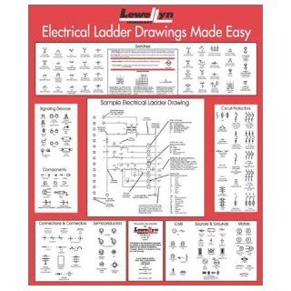 Electrical Ladder Drawings Made Easy (20" x 24" Poster) Inc. Lewellyn Technology 9780974289304 Books