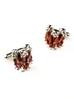 See No Evil Monkeys Cufflinks by Jan Leslie