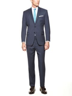 Malik Tonal Pinstripe Suit by Calvin Klein White Label