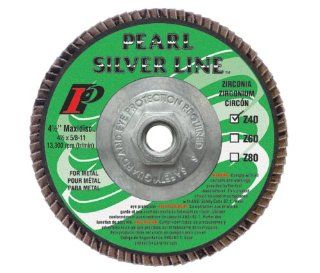 Pearl Abrasive MAX454ZTH 4 1/2" by 5/8 11" 40 grit Maxidisc, Flap Disc (hubbed), Pack of 10   Diamond Blades  