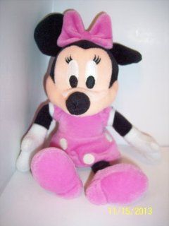 Disney Minnie Mouse 10" Plush Doll ~ Pink Dress Toys & Games