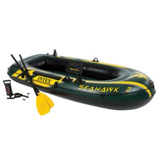 Intex Seahawk 2 Boat Set With Oars and Pump 741583