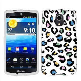Pantech Discover Coloful Leopard Hard Case Phone Cover Cell Phones & Accessories