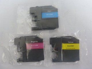 Brother LC101 3 Pack Compatible Ink Cartridge (C/M/Y) For Brother MFCJ470DW MFCJ475DW MFCJ650DW MFCJ870DW MFCJ875DW By Tonerdeal Electronics