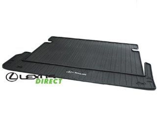 2010 2014 Lexus GX460 2 Peice Rear Cargo Mat (Black) Automotive
