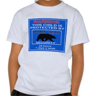 Mama Bear Security T shirt
