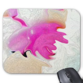MELTING ICE CREAM ABSTRACT MOUSE PADS
