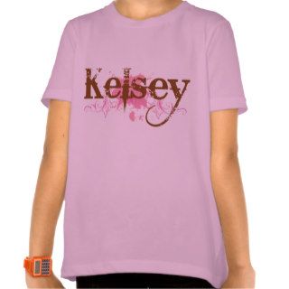 Cute Girls Name Kelsey T shirt
