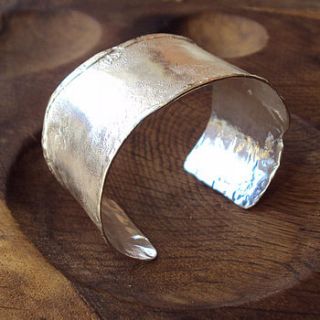 silver cuff by laura creer