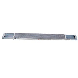 Werner 10 ft x 2 3/8 in x 26 in Aluminum Work Platform