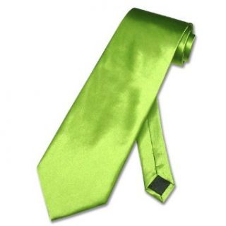 Neck Tie Solid LIME GREEN Men's NeckTie   Brand NEW at  Mens Clothing store