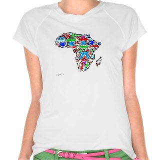 African Art Fitted Tank Top   Colorful Tees