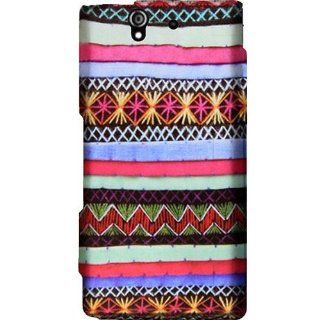 Colorful Indian Pattern Protector Case for Sony Xperia Z Cell Phones & Accessories