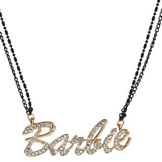 Neoglory Jewelry Alloy Barbie Pendant Necklace for Fashion Teen Girls Gifts 31*2cm Jewelry