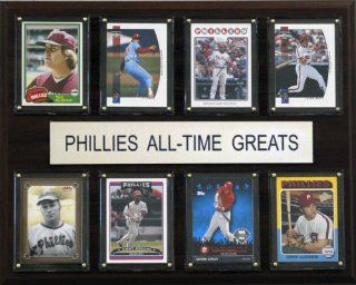 MLB Philadelphia Phillies All Time Greats Plaque  Sports Fan Decorative Plaques  Sports & Outdoors