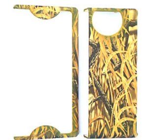 Kyocera Echo M9300 Camo Shedder Grass Hunter Case Accessory Snap on Protector Cell Phones & Accessories