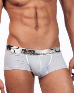 CROOTA Mens Underwear, Low Rise Boxer Brief, Satin Waistband at  Mens Clothing store
