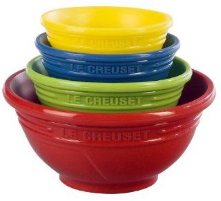 Le Creuset Silicone Prep Bowls, Multi colored Kitchen & Dining