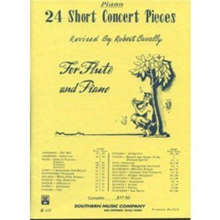 Southern Music Twenty Four Short Concert Pieces for Flute  Flute Sheet Music  