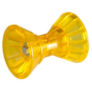 Yellow Poly Bow Roller fits 4 bracket 22077