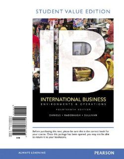 International Business Environments & Operations, Student Value Edition (14th Edition) 9780132668699 Business & Finance Books @
