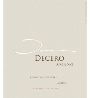 2009 Finca Decero Decero Amano Remolinos Vineyard Wine
