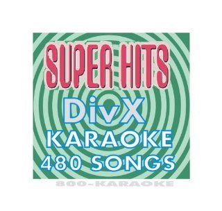 Super Hits Karaoke 480 Song DiVX Disc MPEG4 Music