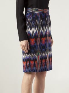 M Missoni Abstract Ikat Skirt