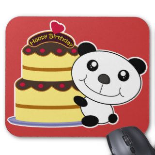 HBD cake Mousepad