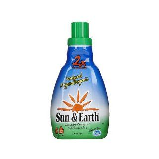 Sun and Earth 2x Laundry Liquid, Light Citrus Scent, 50 Ounce ( Pack Of 6 ) Health & Personal Care