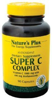 Nature's Plus   Super C Complex, 1000 mg, 90 capsules Health & Personal Care