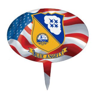 U.S. Navy Blue Angels Cake Topper