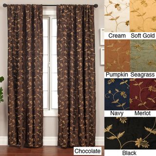 Chopin Rod Pocket 96 inch Panel Curtains