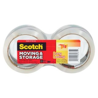 Scotch Moving & Storage Clear Tape 2 pk.