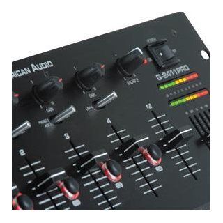 American Audio Q2411 Pro 4 Channel Pro Dj Mixer Musical Instruments