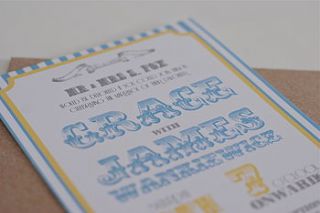50 retro seaside wedding invitations by paper dates