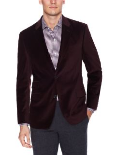 Solid Velvet Blazer by Tommy Hilfiger Suiting