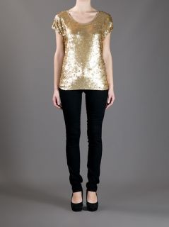 Michael Michael Kors Sequin Embellished T shirt