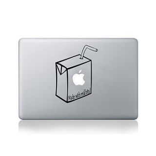 juice carton decal for macbook by vinyl revolution