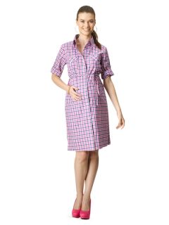 Pocket Front Shirt Dress by Rosie Pope Maternity